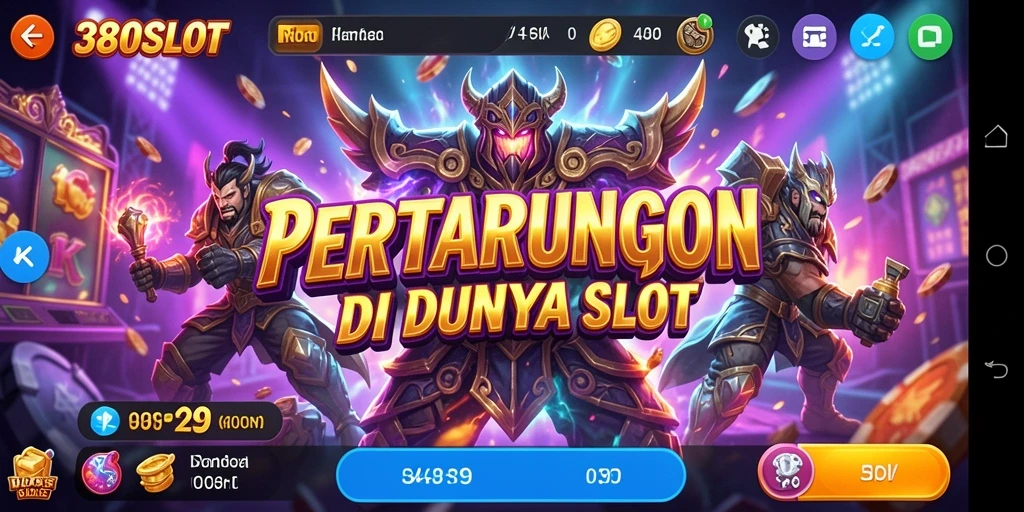 Tampilan gameplay intens dan menarik di 380SLOT.