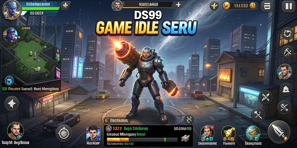 Tampilan gameplay DS99 yang menarik dan interaktif.