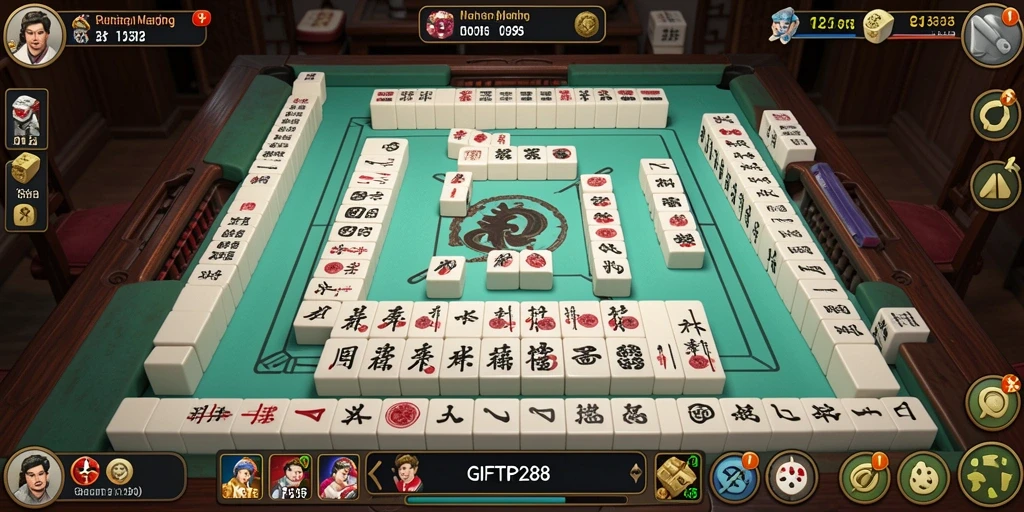 Tampilan gameplay menantang pada aplikasi Mahjong GIFTRP288.