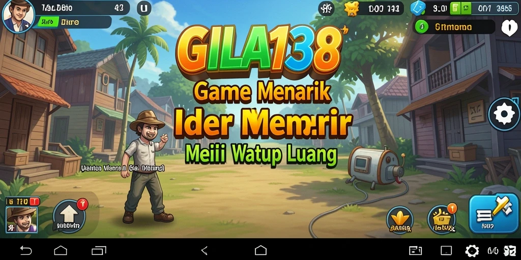 Screenshot GILA138 menampilkan karakter dalam gameplay Idle yang menarik.