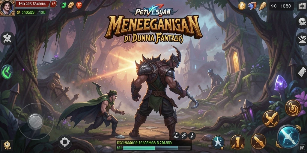 Tampilan gameplay menegangkan dan penuh petualangan dari HOYE55.