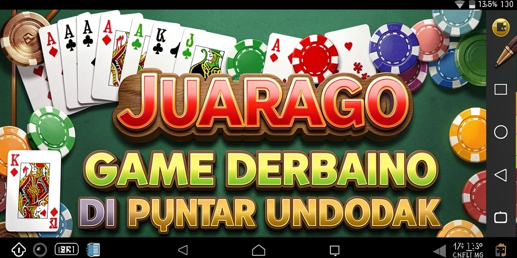 Tampilan gameplay JUARAGO dengan suasana yang seru dan menantang.