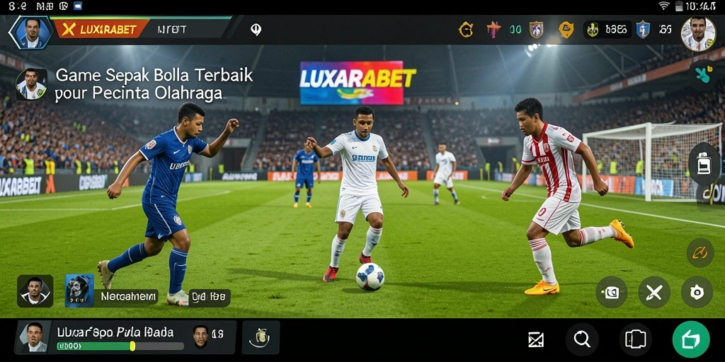 Tampilan gameplay LUXARABET yang menarik dan dinamis.