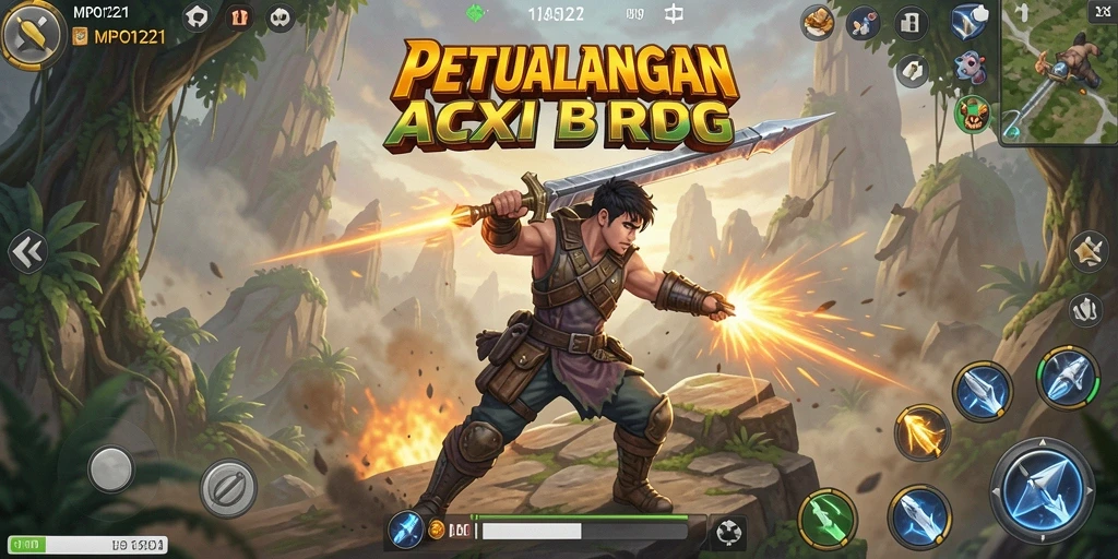 Tampilan gameplay MPO1221 yang seru dan memukau.