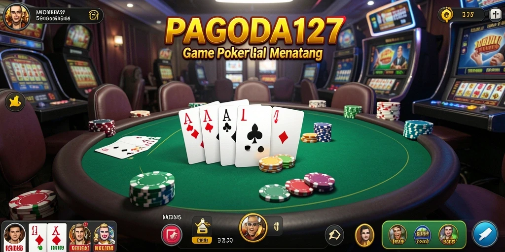 Tampilan screenshot game Poker yang menarik dan mendebarkan.