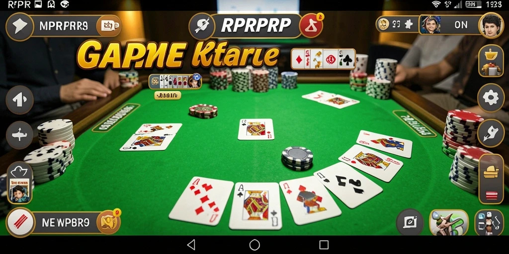 Tampilan gameplay RPRPRP yang interaktif dan seru.