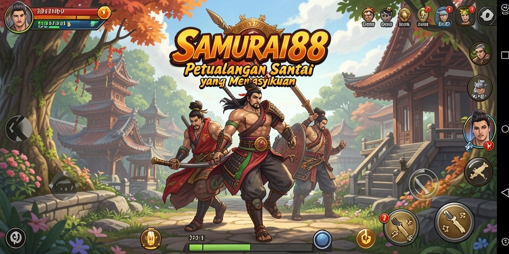 Gameplay seru dan mendebarkan dalam SAMURAI88.