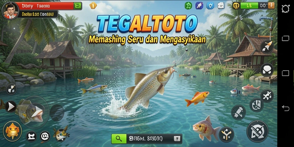 Tampilan gameplay TEGALTOTO yang seru dan mendebarkan.